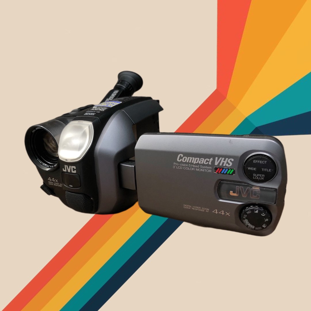 JVC GRAXM65OU VHSC Camcorder on Carousell