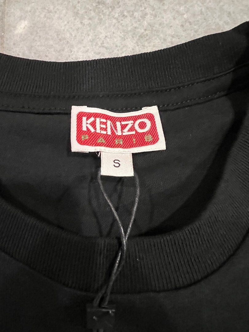 KENZO #2 Nigo Tiger Tail FC55TS407CSL T-shirt SizeM Cotton black