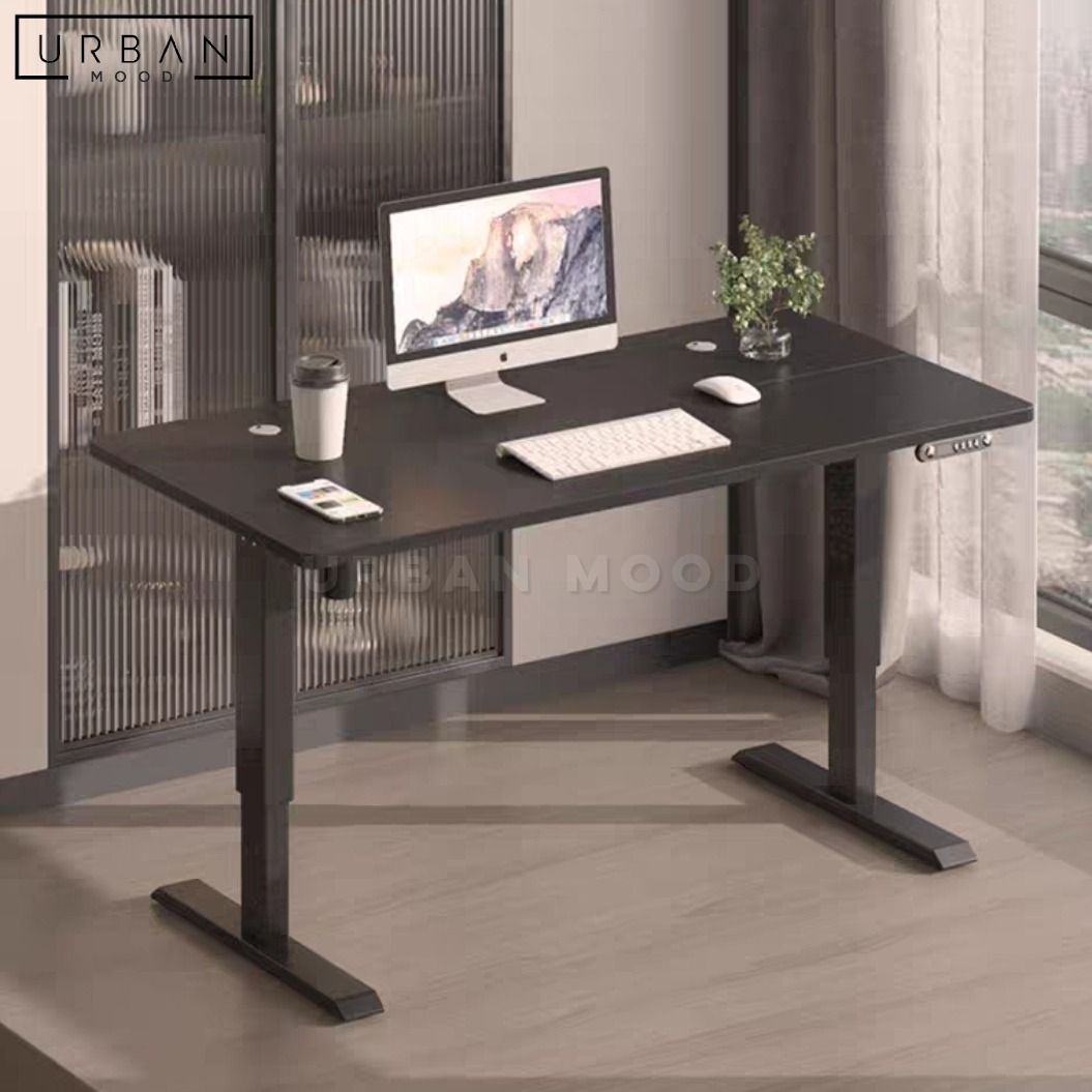 LANDING Modern Adjustable Study Table, Furniture & Home Living ...
