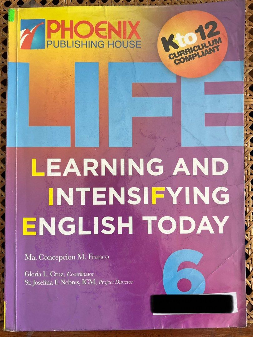Learning and Intensifying English Today 6 Textbook / Grade 6 English