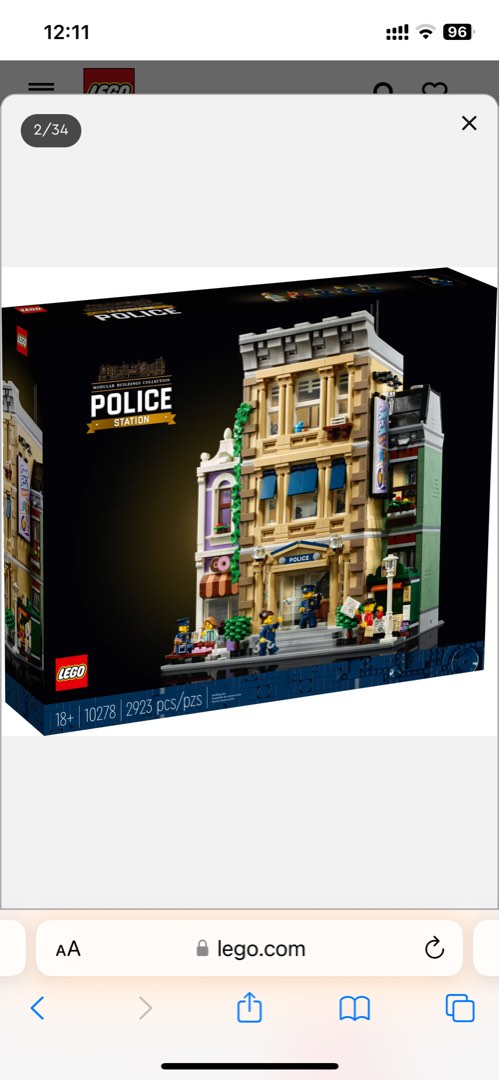 Lego 10278 delorean hot sale