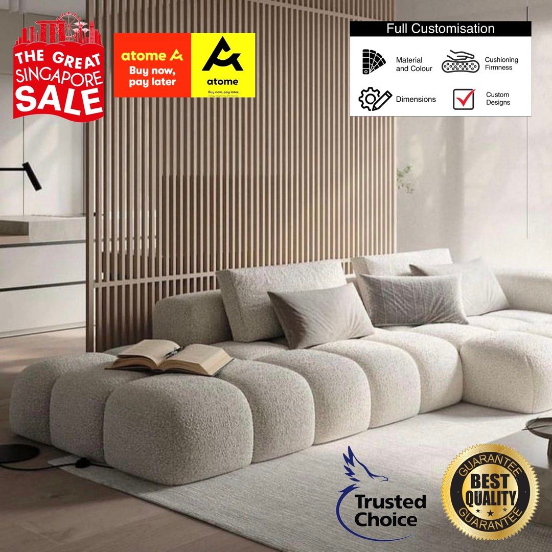 Miranda top chaise sofa