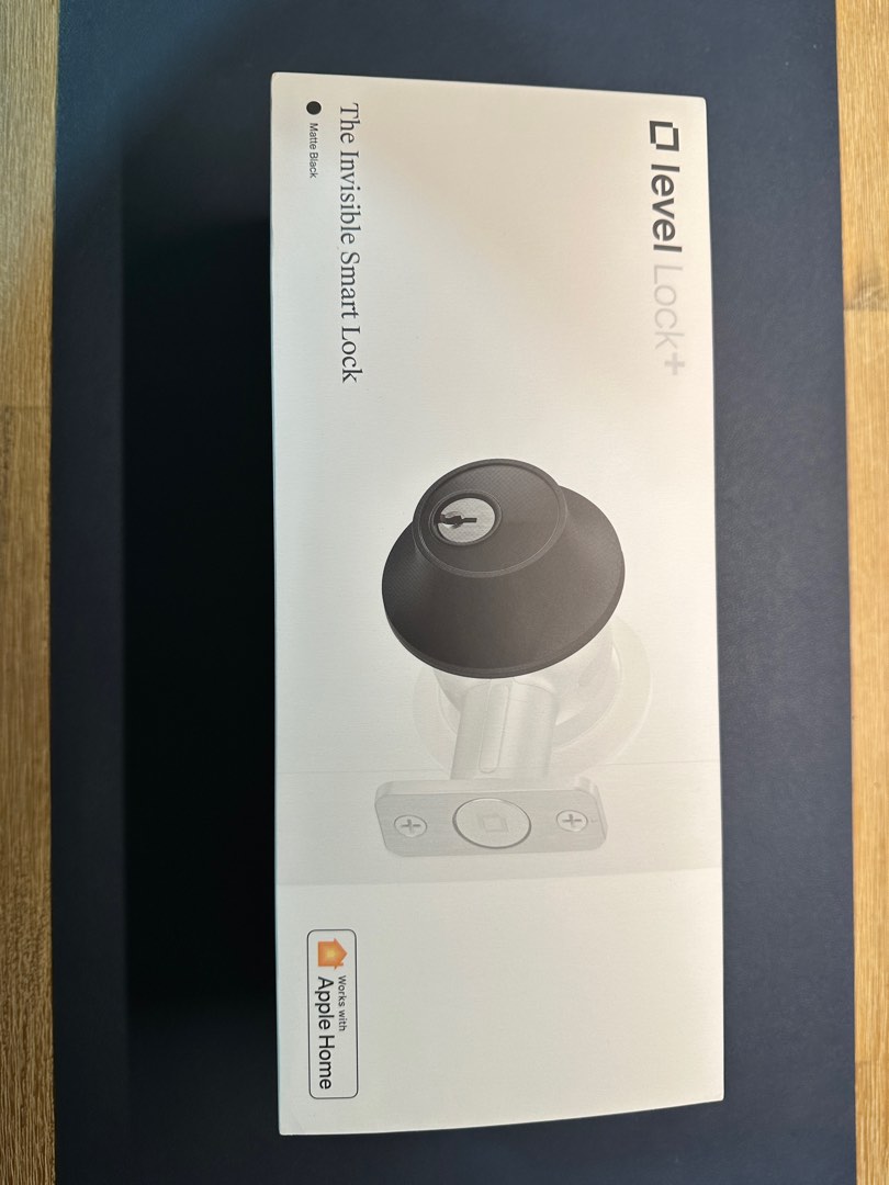Level Lock+ Smart Lock Matte Black (HomeKit), Furniture & Home Living