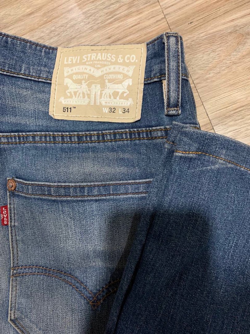 Levis 511 Beige Patch on Carousell