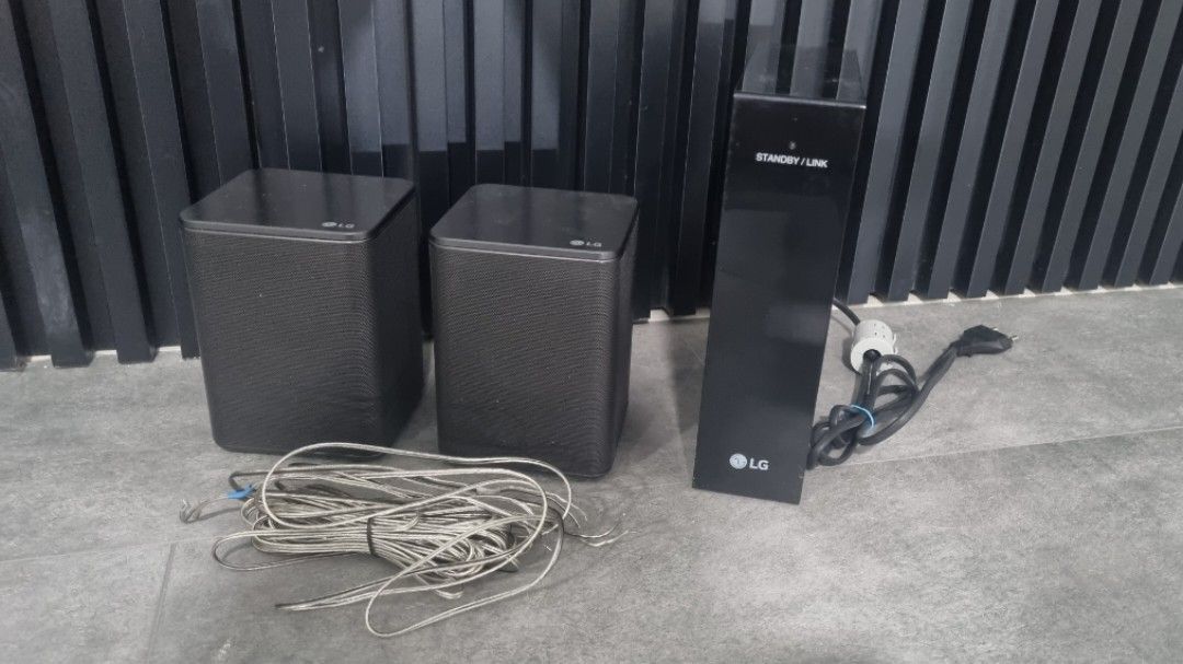 LG Rear Speaker Kit, Audio, Soundbars, Speakers & Amplifiers on Carousell