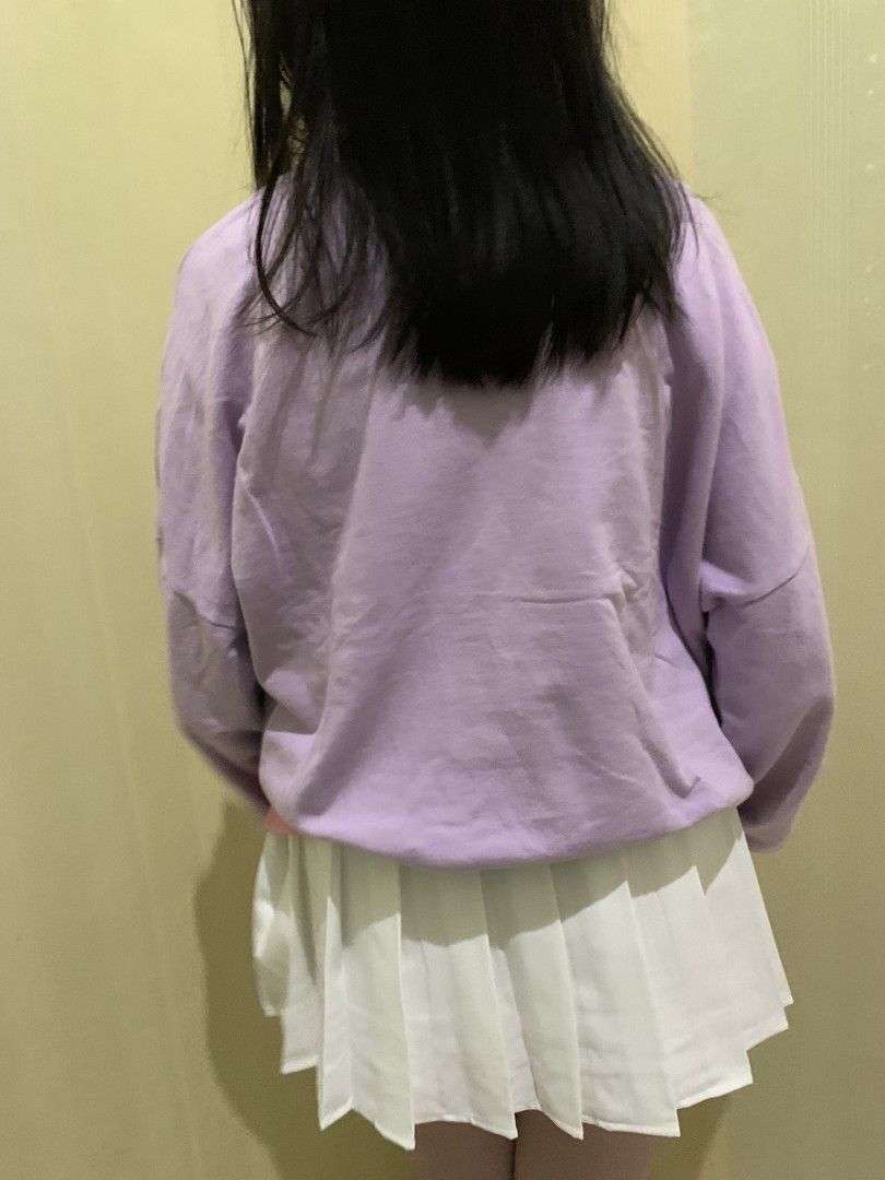 Purple Oversized Pastel Sweatshirt Pastel Hoodie — Comfrt