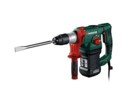 LIMITED STOCK PARKSIDE 1500W HAMMER DRILL BIT AND JACKHAMMER WITH