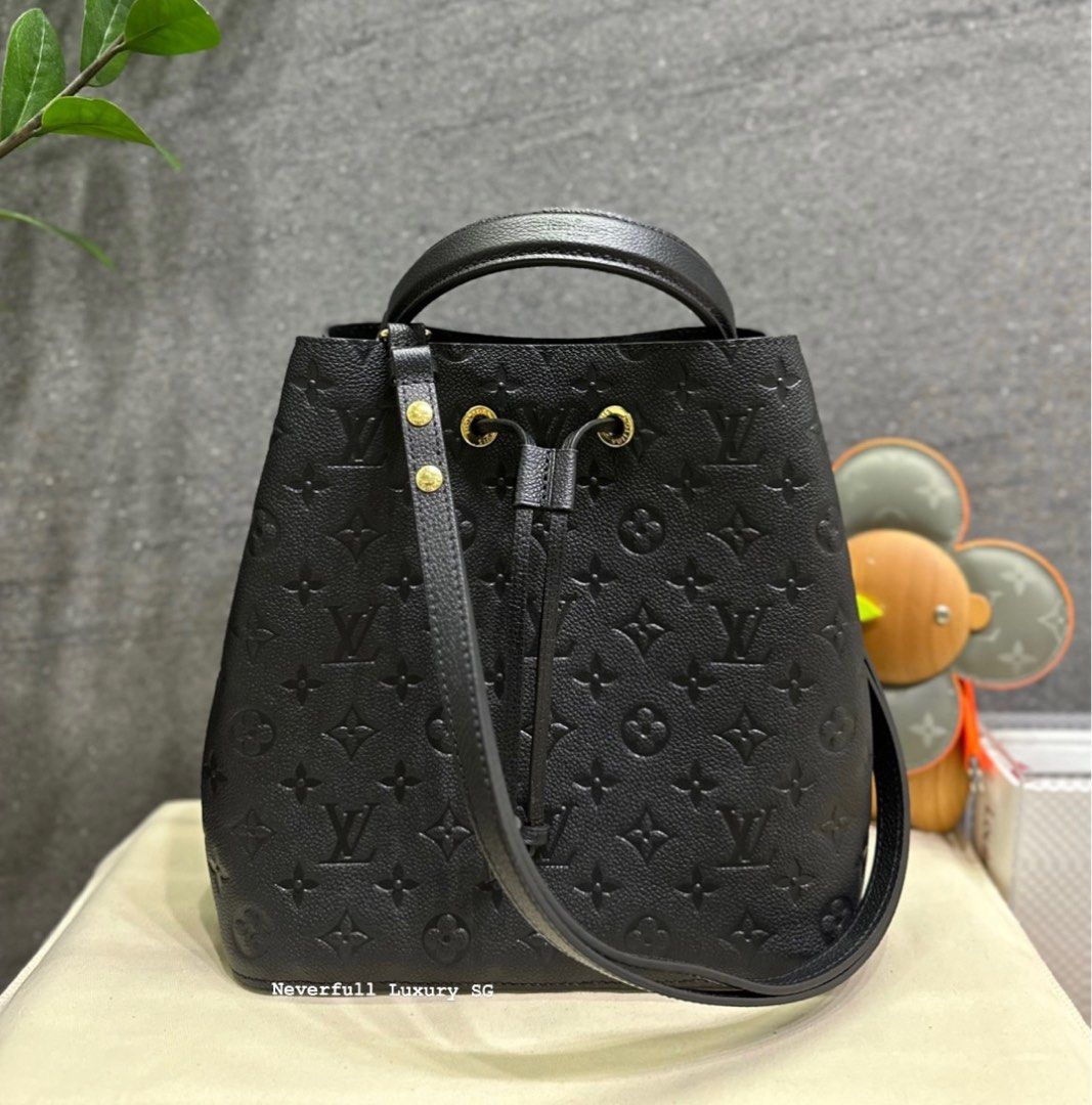 New Louis Vuitton Mini Pochette Black Empreinte, Luxury, Bags & Wallets on  Carousell