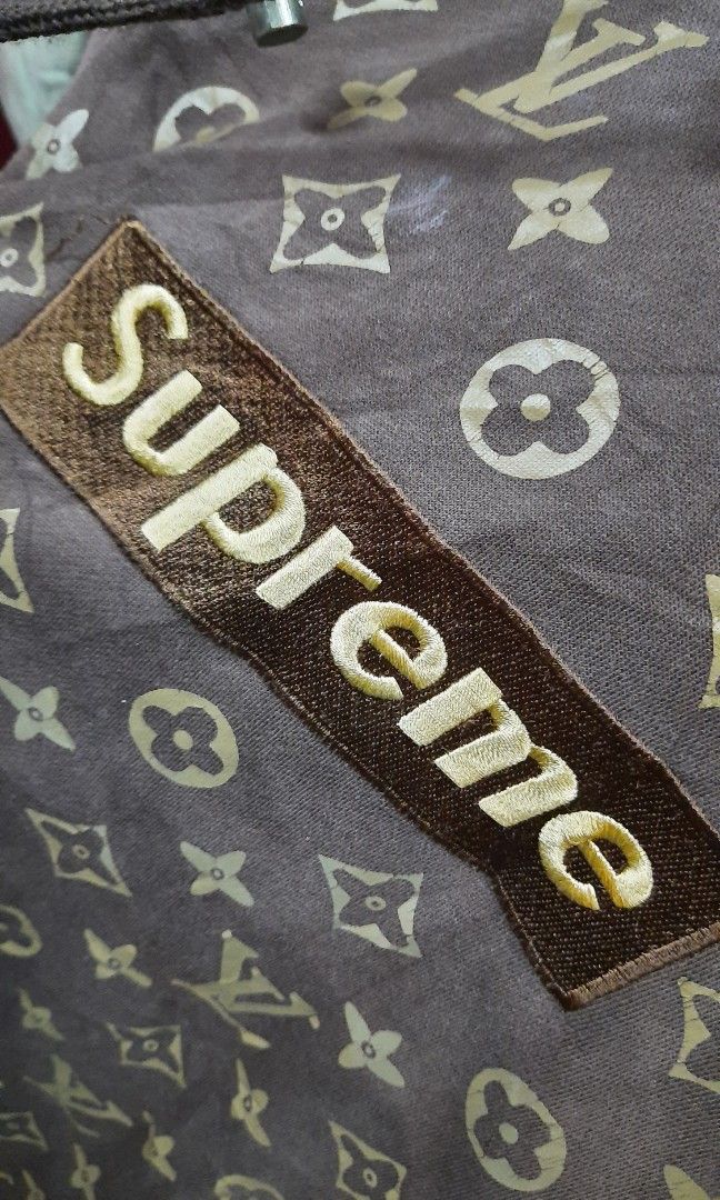 Louis Vuitton X Supreme hoodie, Men's Fashion, Coats, Jackets and Outerwear  on Carousell