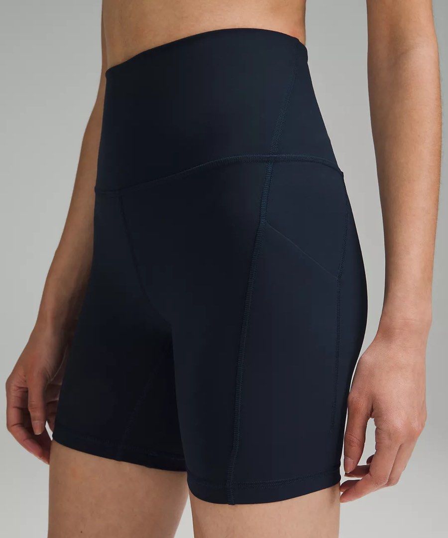 Women's Lululemon Align™ High-Rise Wide-Leg Pant Short True Navy Size 2