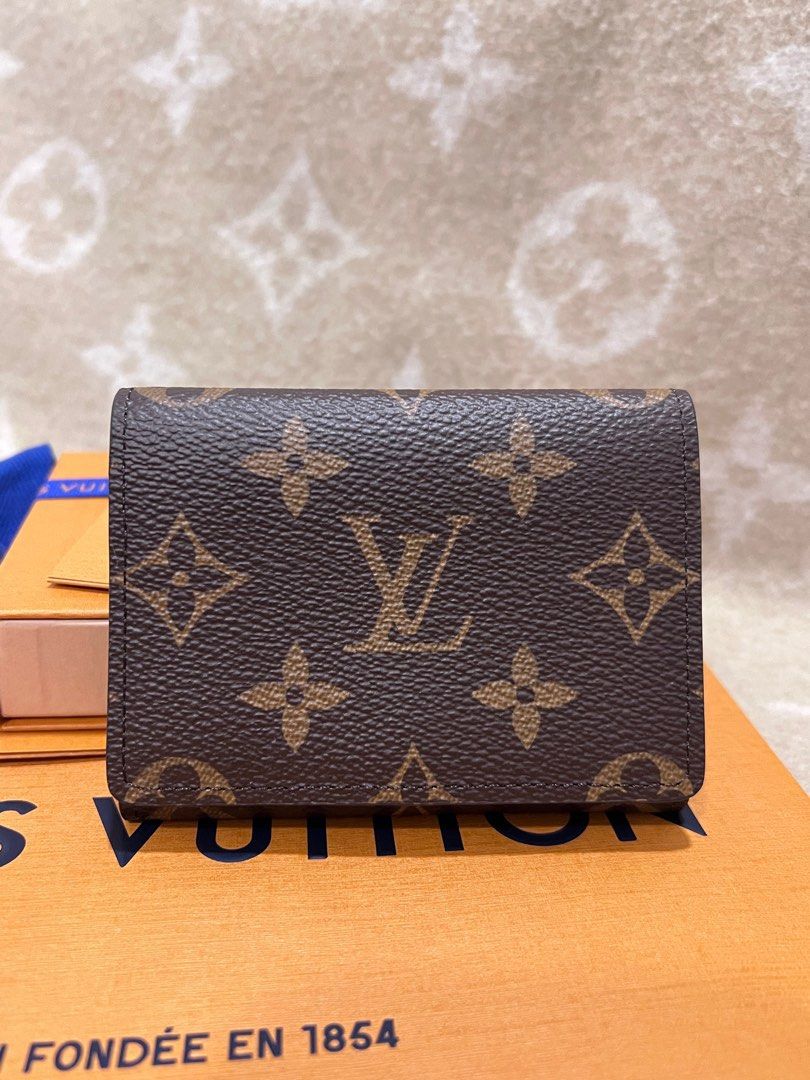 Louis Vuitton Envelope Business Card Holder Monogram