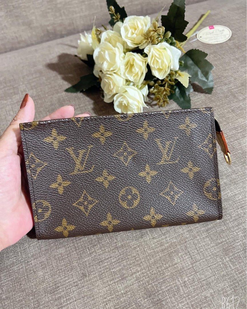 LV Partition Wristlet Pouch, Luxury, Bags & Wallets on Carousell