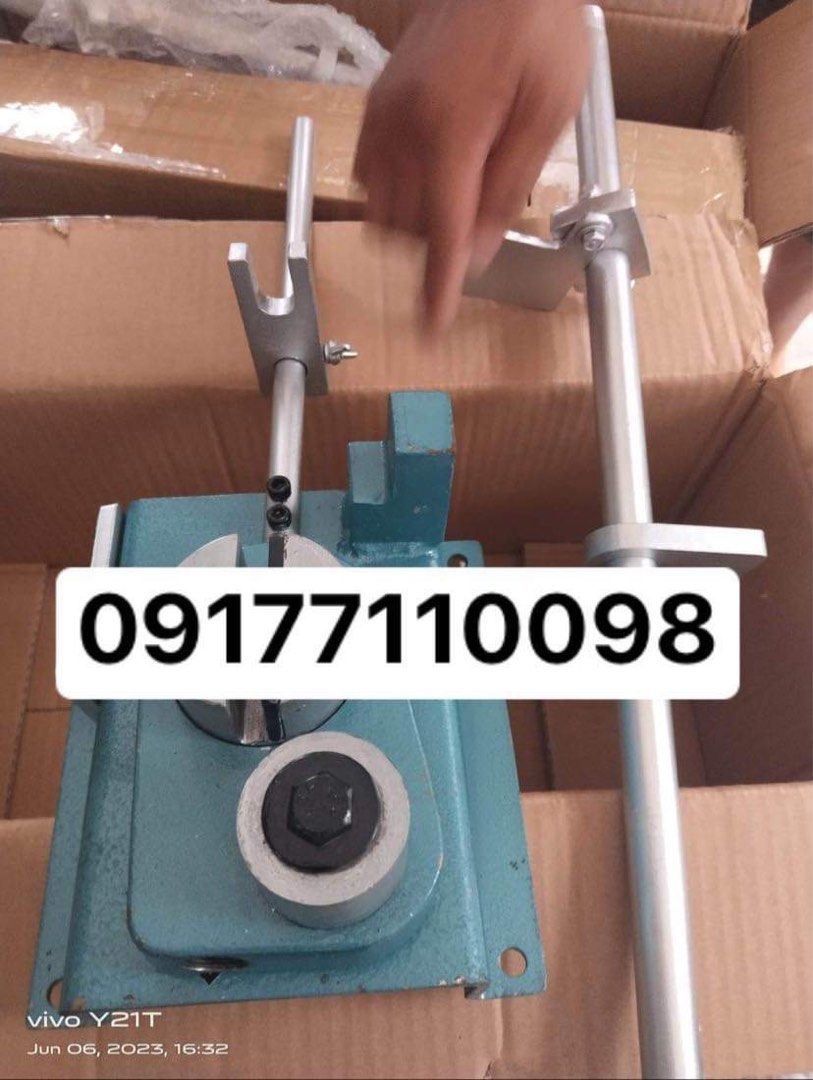 MANUAL STIR-UP BAR BENDER (Category: Construction Tools & Equipment) located in Manila. Submitted by joeyroque09 (Listing ID 1236474858, Image 1). Description: Specs: 6-12mm Qty: 2pcs Contact for more info: 0️⃣9️⃣1️⃣7️⃣7️⃣1️⃣1️⃣0️⃣0️⃣9️⃣8️⃣ Location: ❗️Tondo, Manila ❗️ Kawit, Cavite.