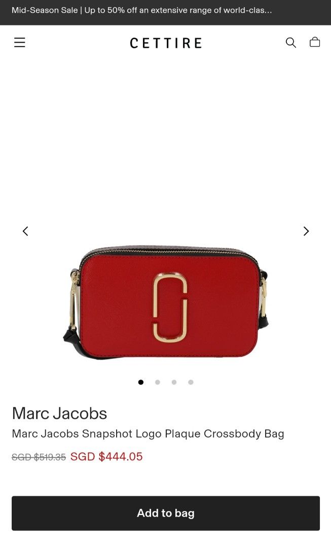 Marc jacob snapshot bag sale online