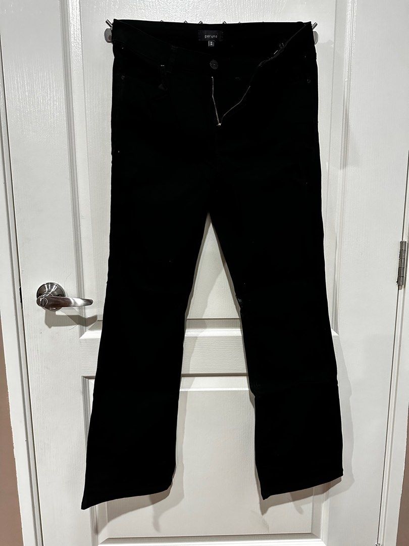 Marks Spencer Per Una Black Jeans Size 16 Women s Fashion