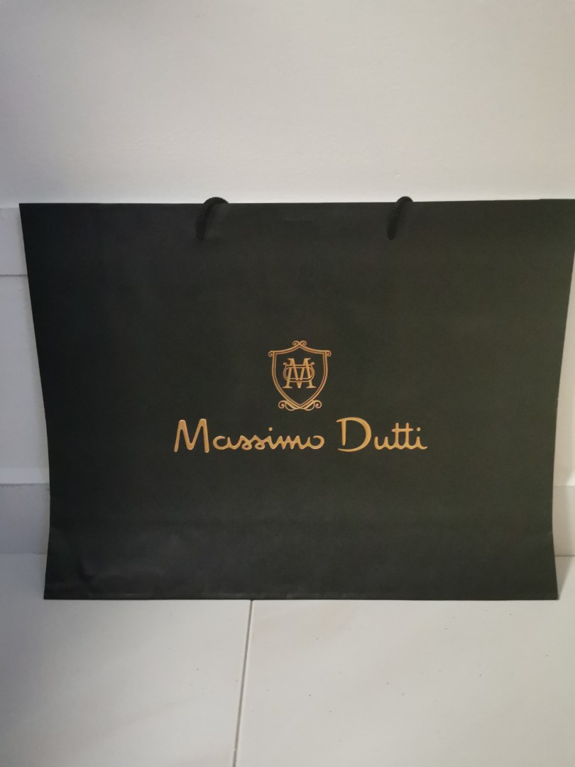 Massimo dutti paper bag, Hobbies & Toys, Stationery & Craft, Craft ...