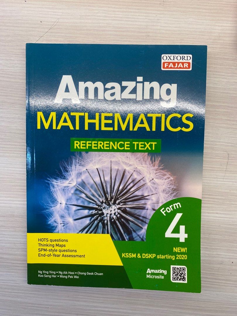 Mathematics Form 4, Hobbies & Toys, Books & Magazines, Textbooks on