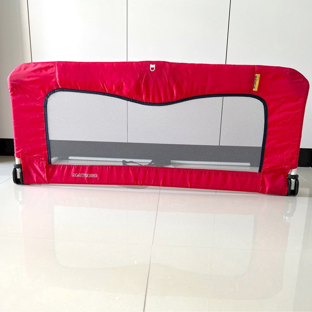 Matsuco Foldable Bed rail guard for toddler kids children, Babies