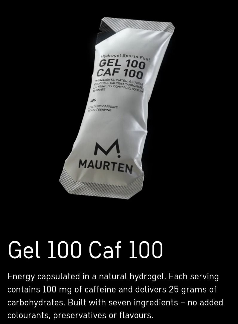 Maurten Gel 100 Caf 100, Health & Nutrition, Health Supplements