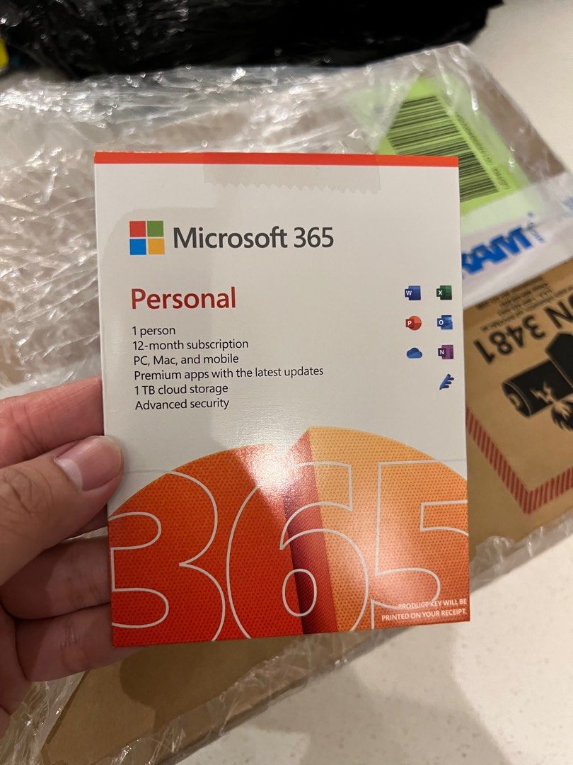 Microsoft Office 365 Personal 12 Months , Computers & Tech, Parts