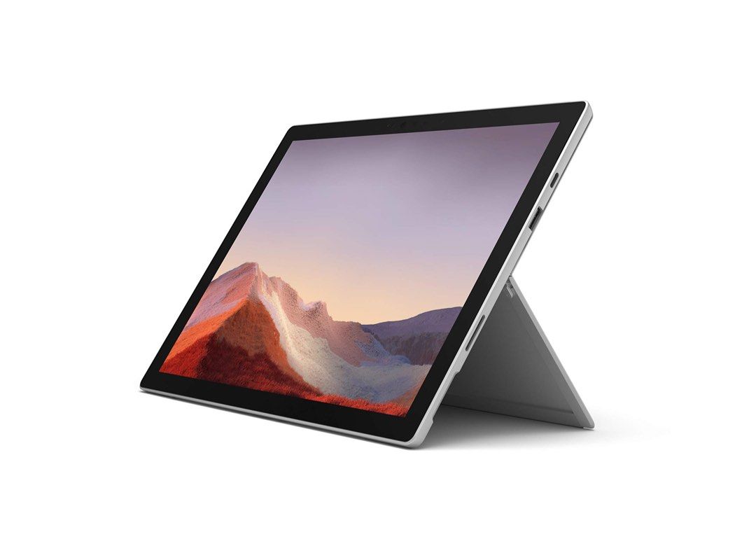 Microsoft Surface Pro 7 Platinum Laptop with Stylus | 10th Gen Intel core  i5 Processor | 8GB 128GB | Wi-Fi 6 |Windows 11 Pro Microsoft Office 2021 Pro