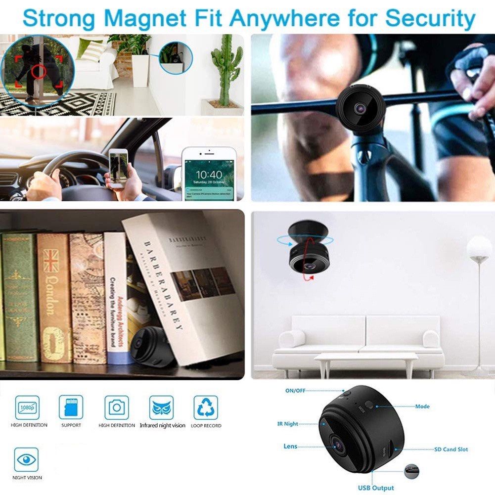 Curated visual reference: Hidden Cell Phone Spy Camera Reference: Mini WiFi Hd Hidden Spy Camera Black Mobile Phones Gadgets