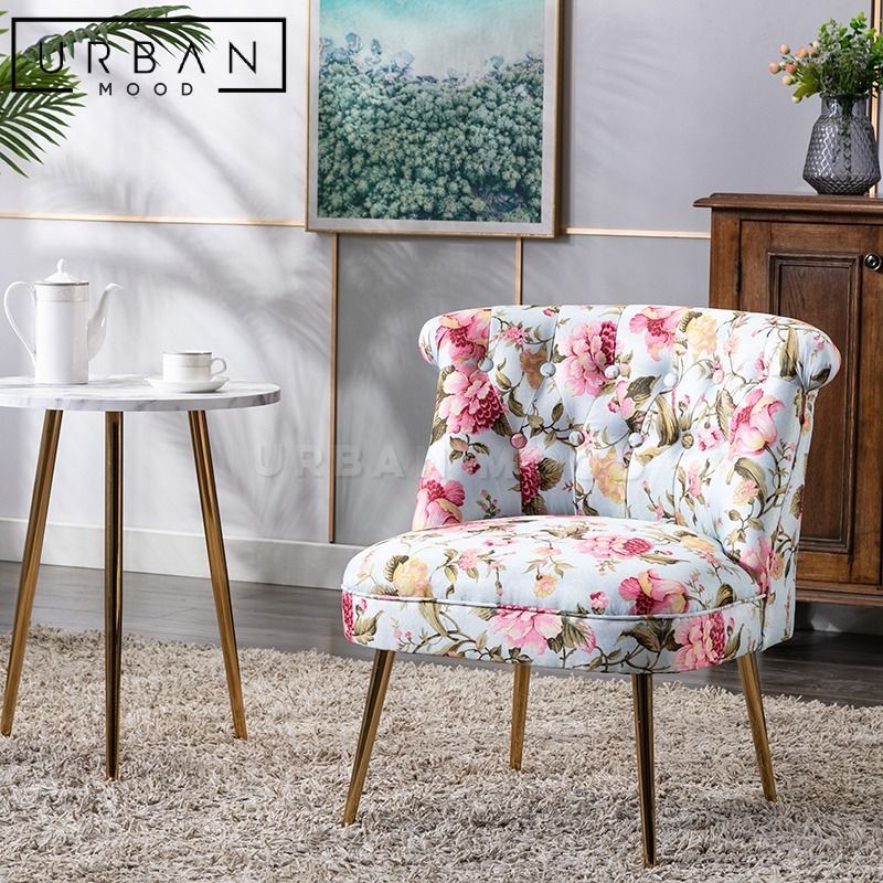 MOORE Eclectic Accent Armchair Furniture Home Living Furniture
