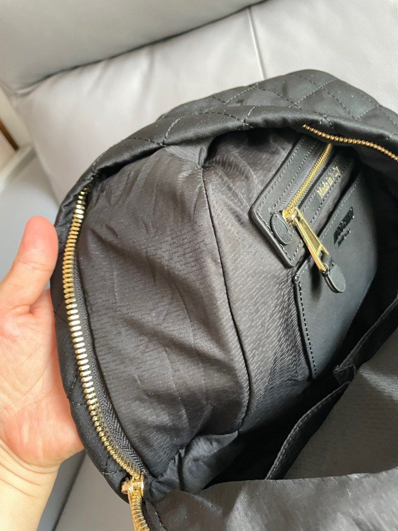 Moschino Nylon Quilted Backpack