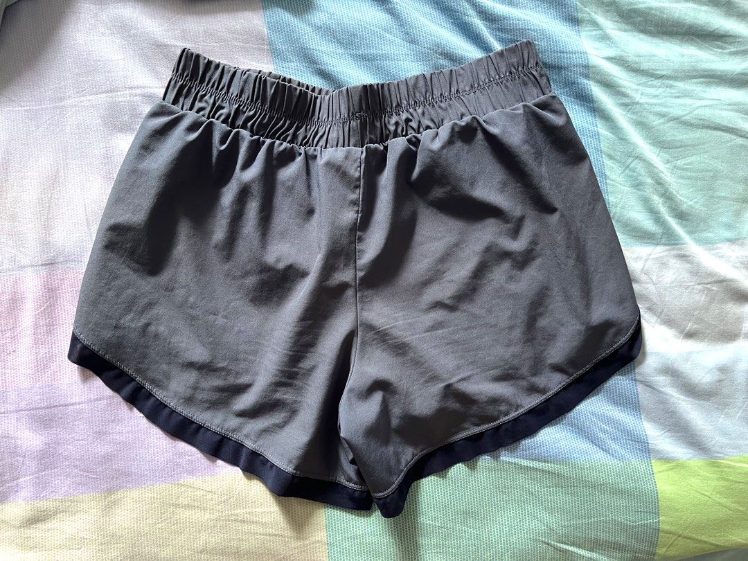 Girls navy running shorts sales