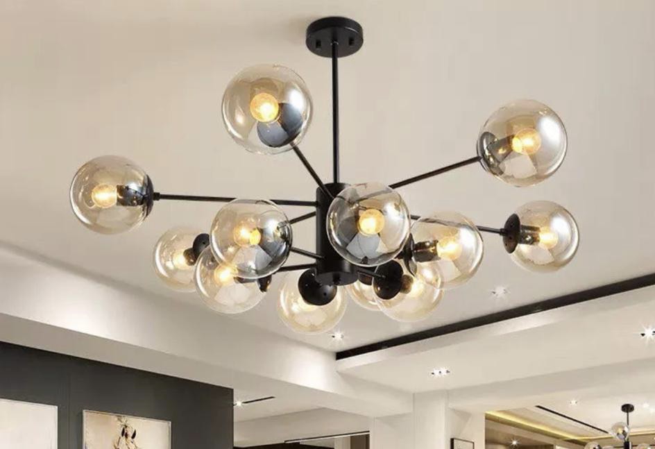 Lampu discount chandelier modern