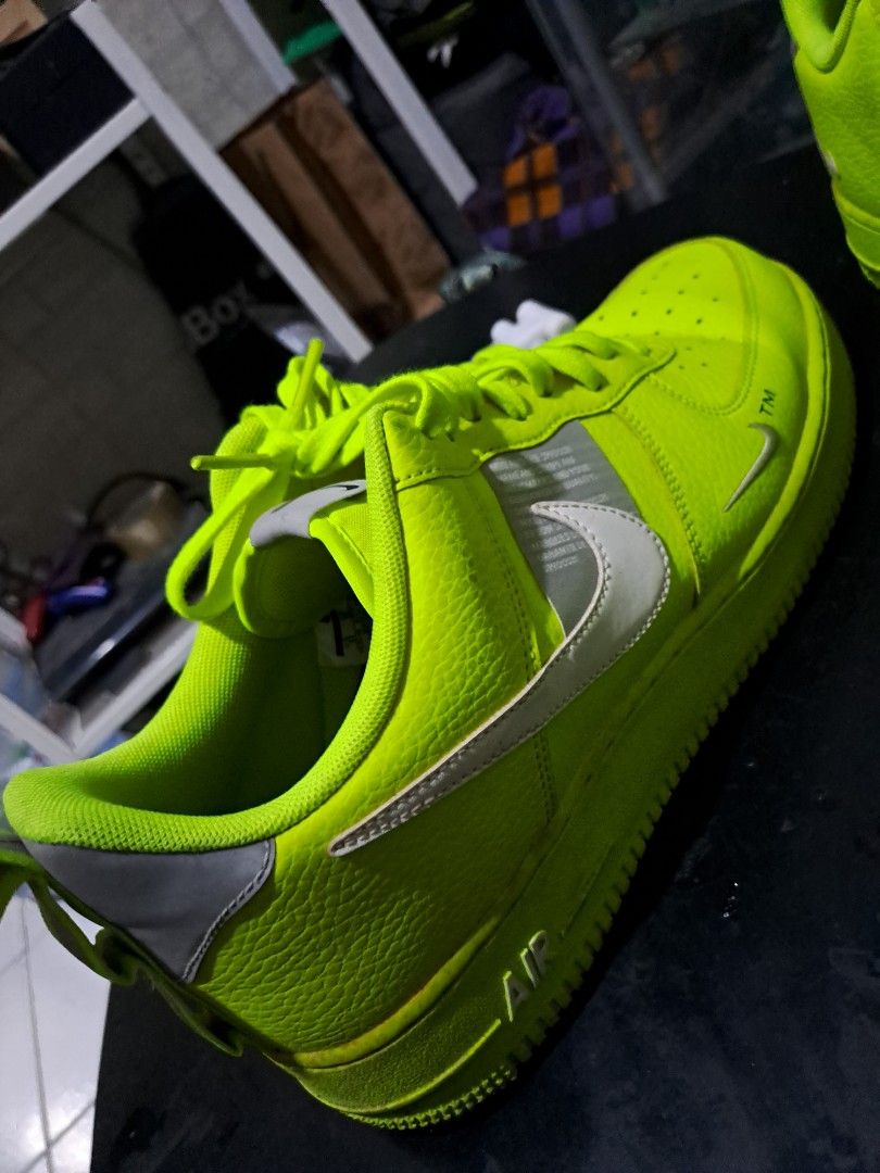 Air force one utility jaune fluo clearance