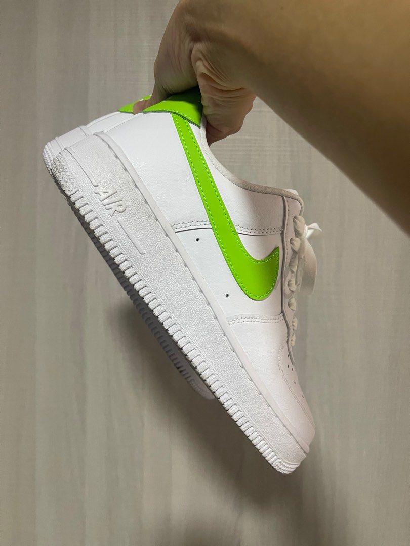 Nike af1 clearance neon green