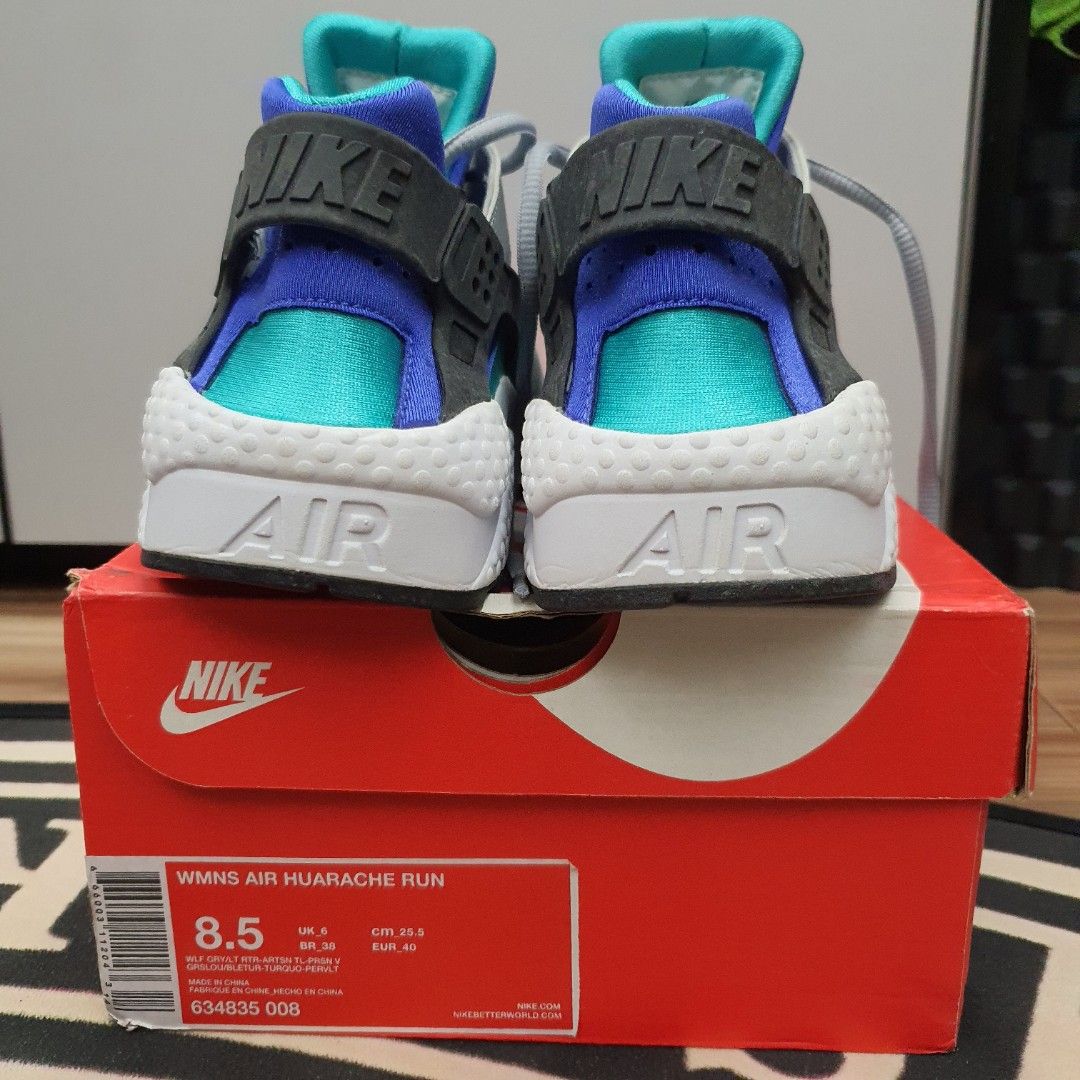 NIKE HURACHE WMNS US8.5 25.5CM Men s Fashion Footwear Sneakers on Carousell