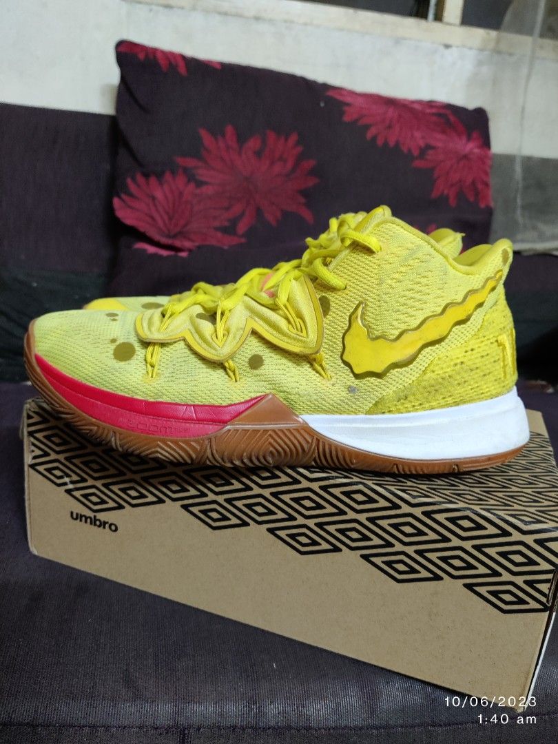 NIKE KYRIE 5 SPONGEBOB SNEAKERS LIMITED EDITION