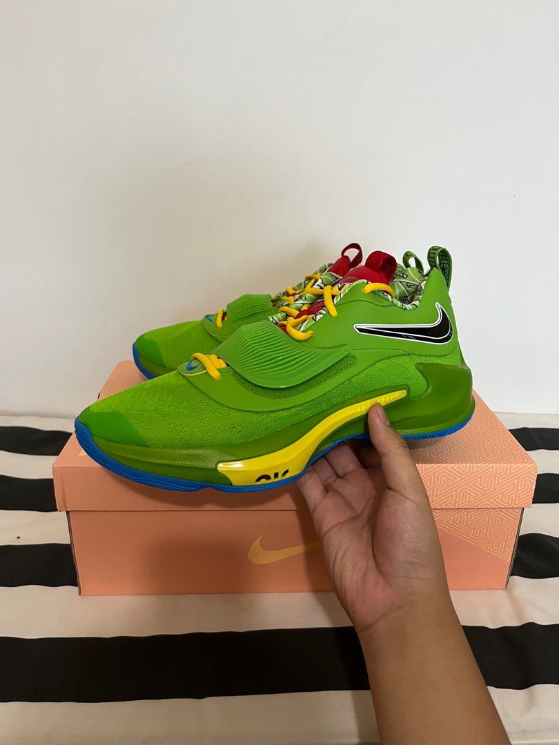 Nike Zoom Freak 3 NRG UNO 50th Anniversary Green Shoes Mens Size 9  DC9364-300