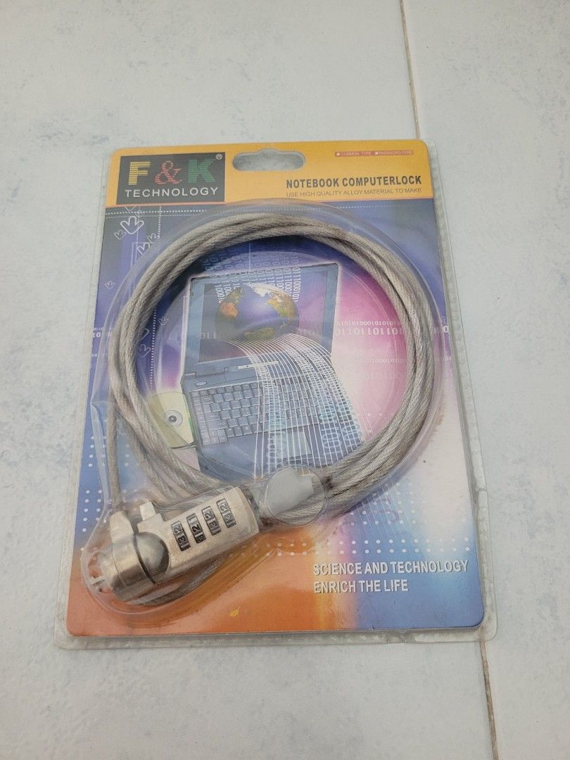 Notebook Computer lock, Computers & Tech, Parts & Accessories, Other