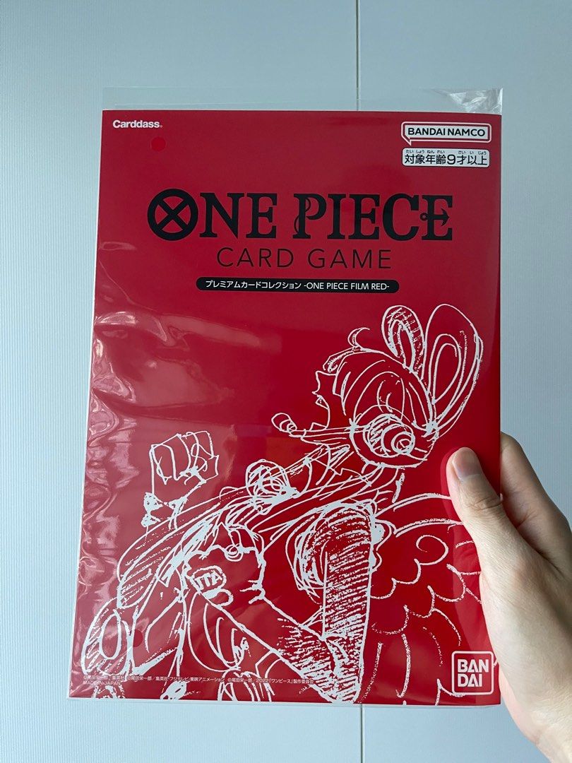 One Piece Film Red Card File Set, film red premium card collection