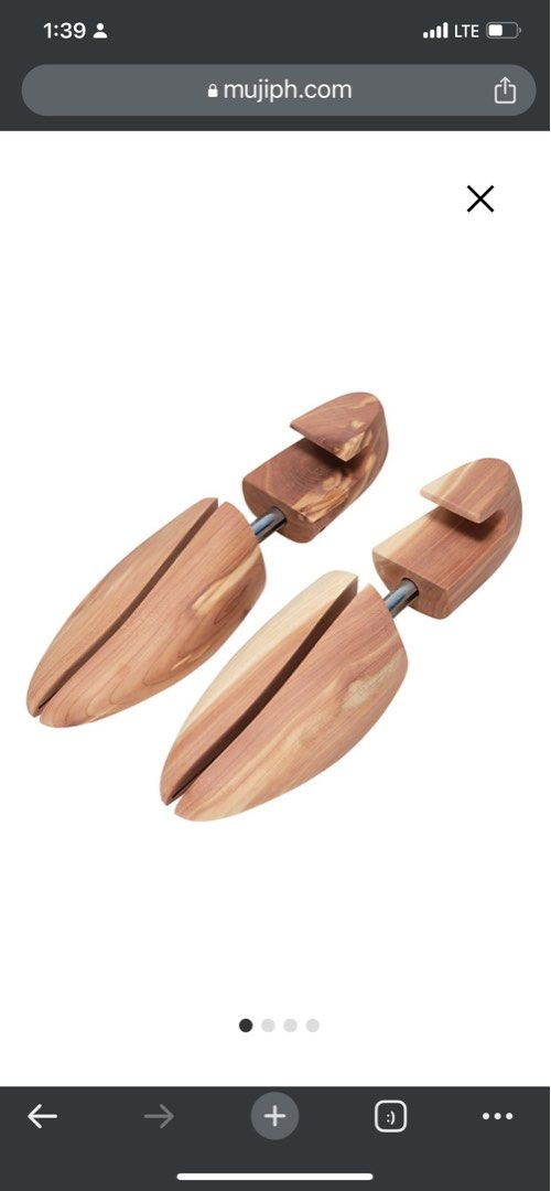 Original Muji Red cedar shoe keeper