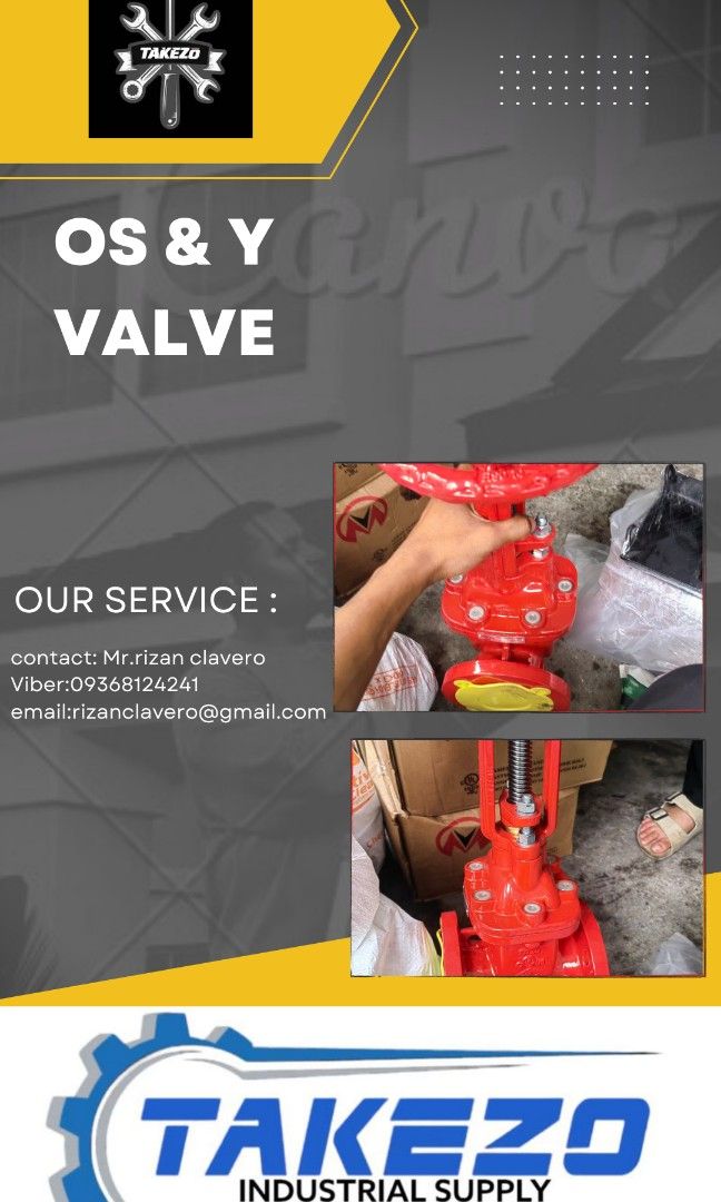 os & y valve, Commercial & Industrial, Construction & Building ...