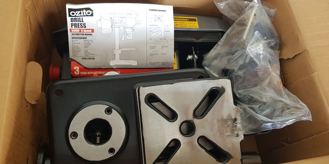 Ozito 9speed 16mm drill press, Commercial & Industrial, Construction