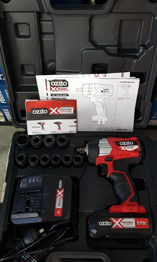 Ozito pxc 18v brushless impact wrench review sales