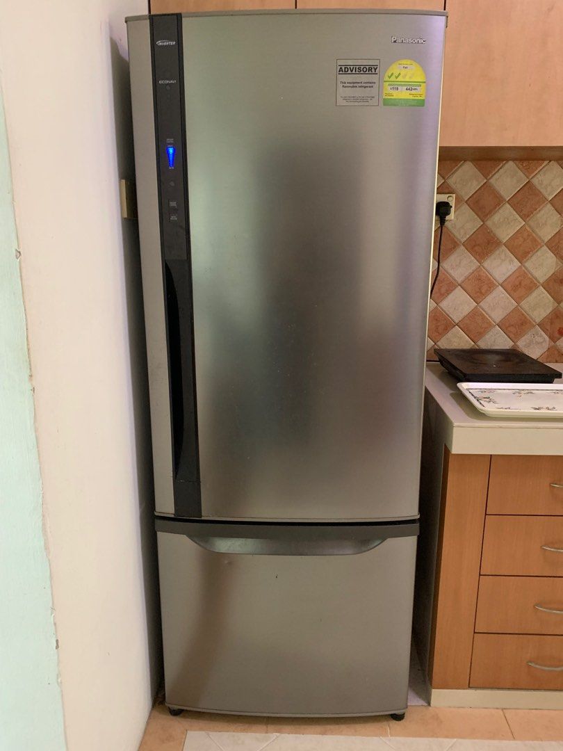 Panasonic refrigerator 368L, TV & Home Appliances, Kitchen Appliances