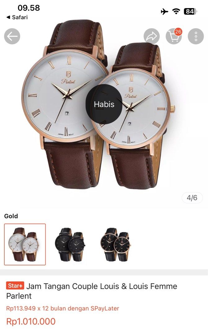 Parlent watch louise dupe DW