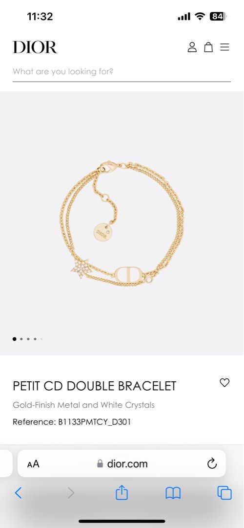 Petit cd top double bracelet