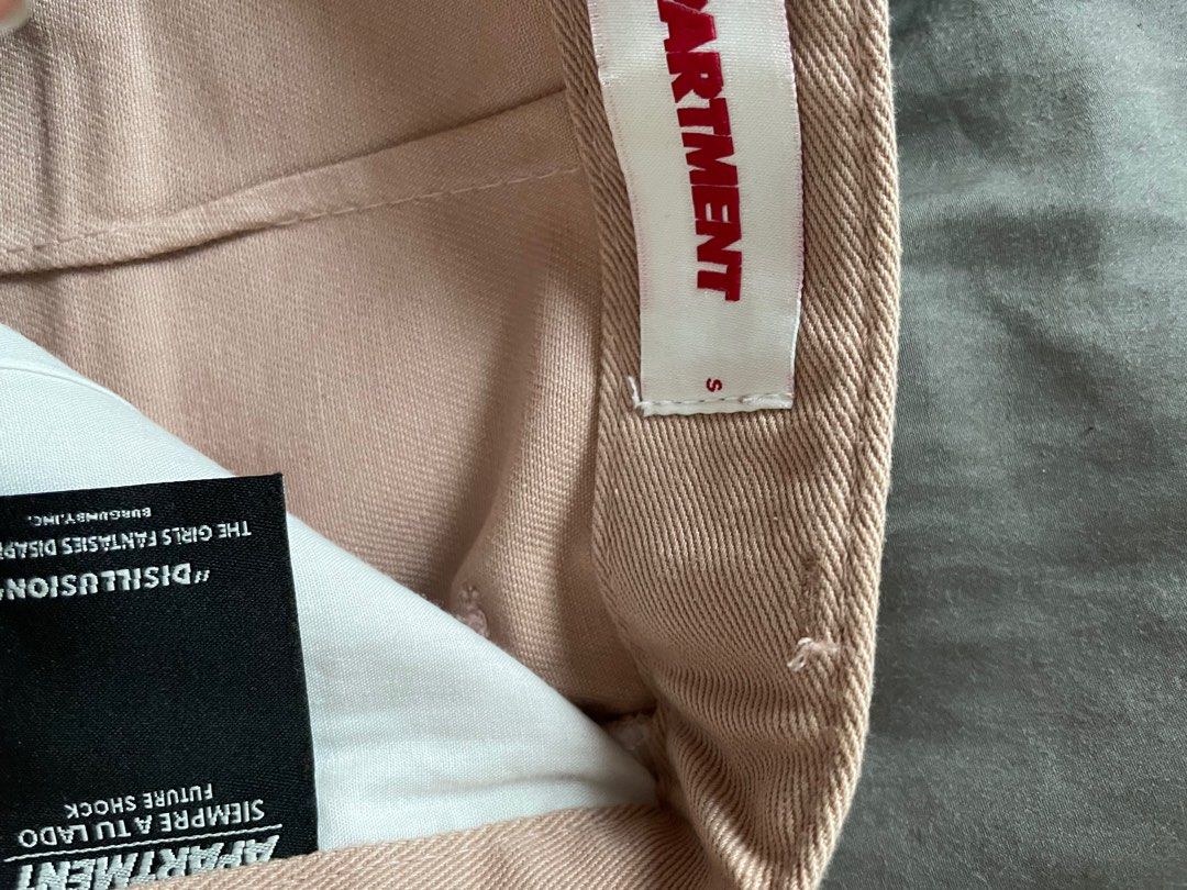 Tu pink online denim skirt