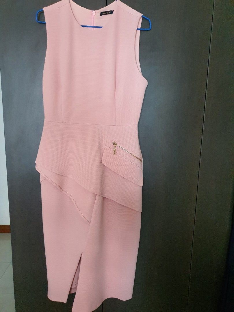 Pink office dress, Women's Fashion, Dresses & Sets, Dresses on Carousell