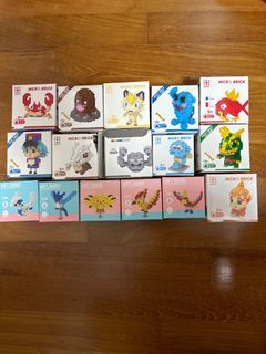 Pokemon Nanoblocks - brand new