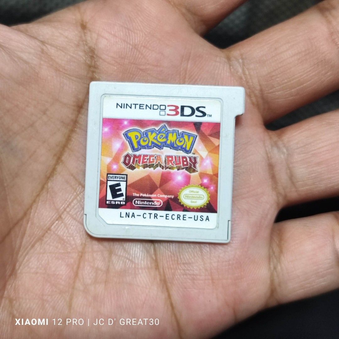 Pokemon Omega Ruby 3ds game, Video Gaming, Video Games, Nintendo on Carousell