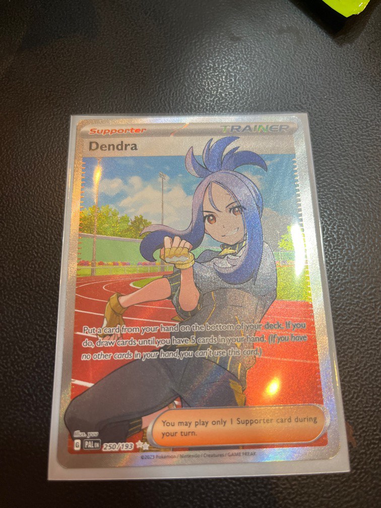 Pokemon TCG Paldea Evolved Dendra FA, Hobbies & Toys, Toys & Games on  Carousell