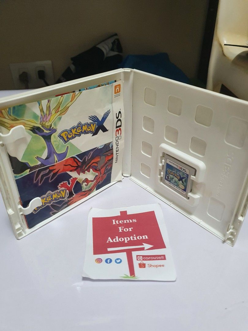 Pokemon X (Nintendo 3DS, Usa) (Category: Nintendo) located in Quezon City. Submitted by itemsforadoption (Listing ID 1236540916, Image 3). Description: Rfs: Its 2023! Happy New Year! Hoping you have a good year ahead of you! If you have questions feel free to send a message. Though I'll most likely be able to reply from 10am to 8pm. Please be patient and understanding. Decluttering games and items that I've picked up or for friends and family. Po